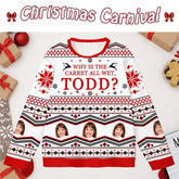 Custom Ugly Xmas Sweater | Iconic Todd & Margo Comedy Quote